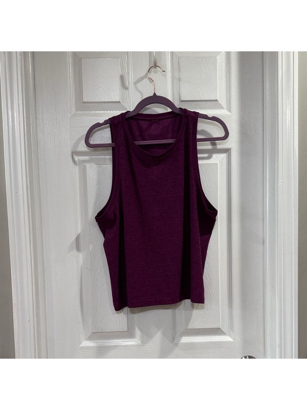 Beyond Yoga Sleeveless Tank Top in Deep Plum